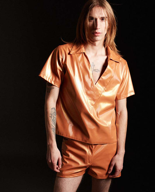 CHOZA micro short - Apple leather