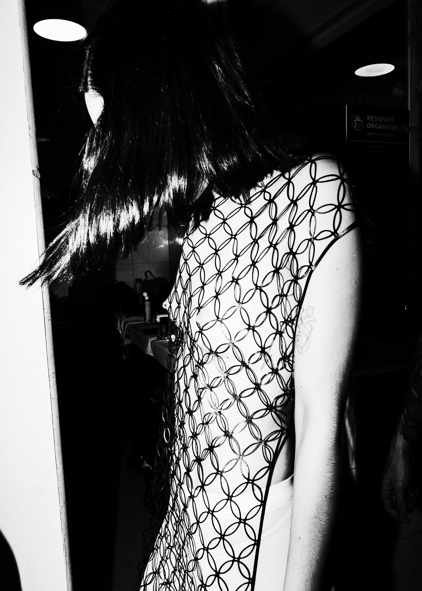 NAVEGANTE tunic MACRAMÉ laser cut - VINYLIFE