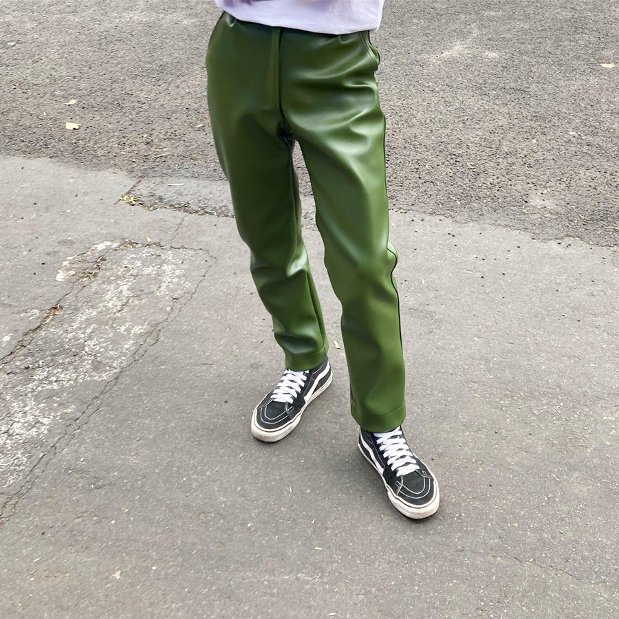 CHOZA pants - Cactus leather