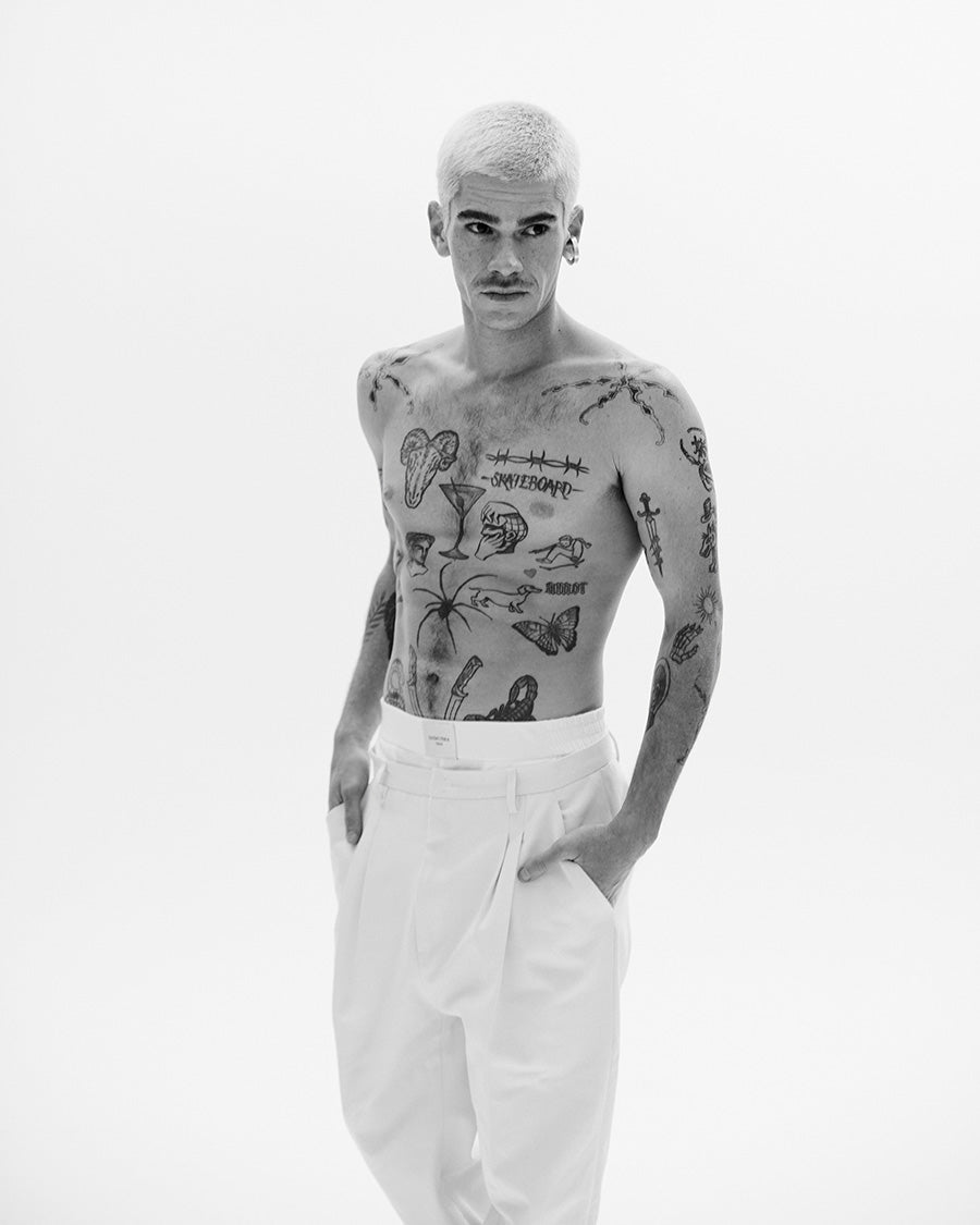 AMERINDIO pants - Tencel o Cupro