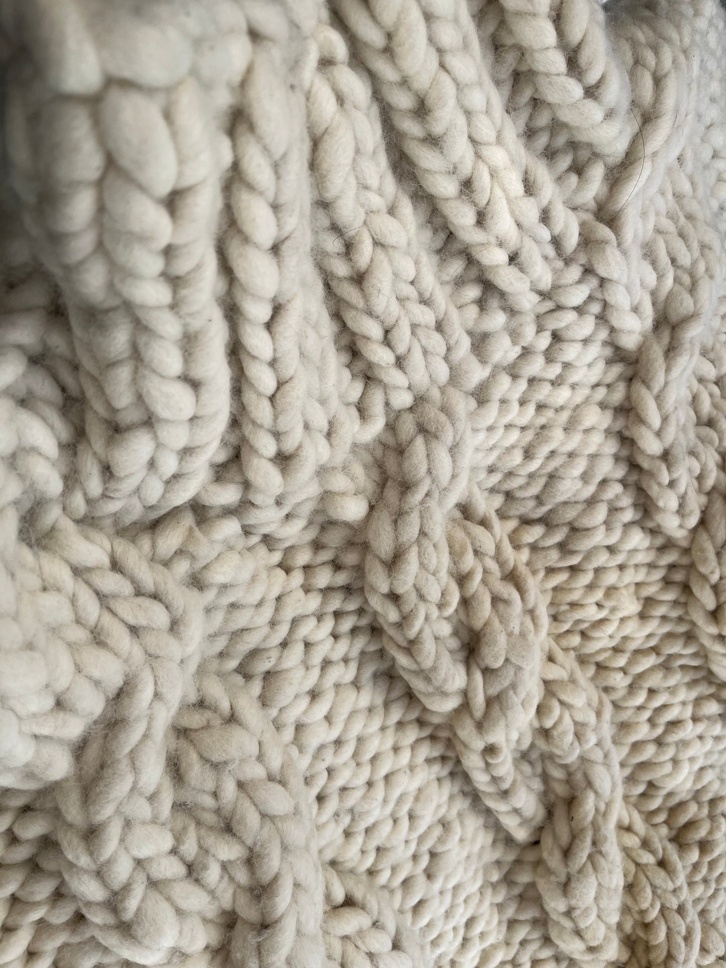 RANCA CHUNKY CABLE KNIT SWEATER