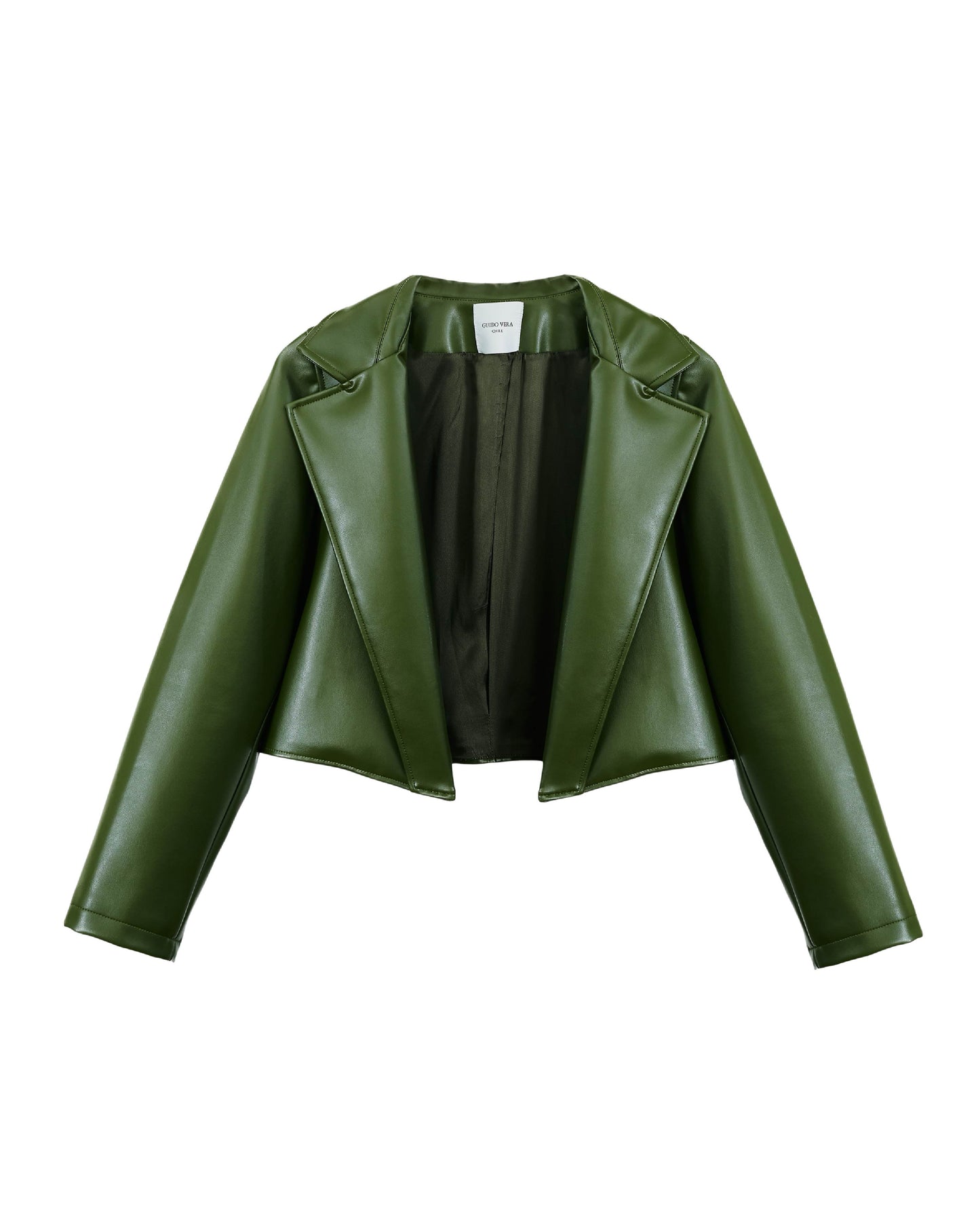 AZUCENA mid jacket - Cactus leather
