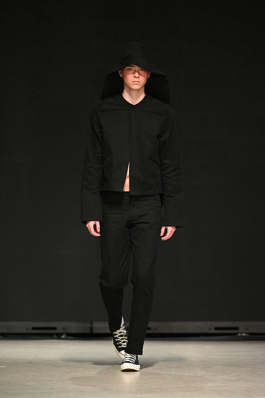 KUANIP irregular jacket - Tencel o Cupro