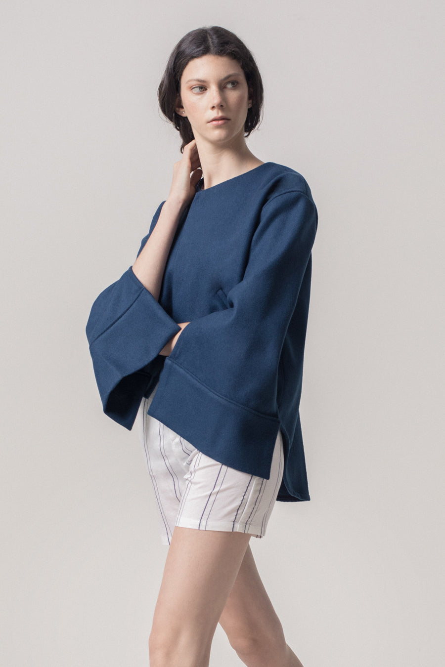 KUANIP irregular jacket - Tencel o Cupro