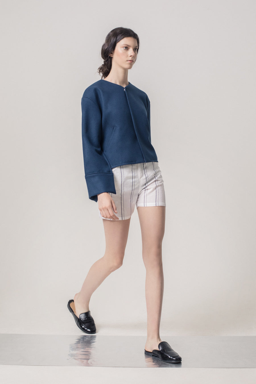 KUANIP irregular jacket - Tencel o Cupro