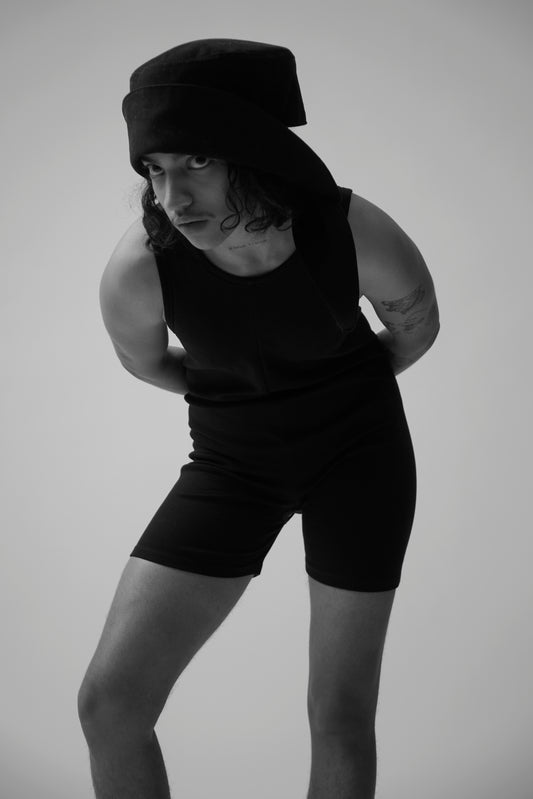 TERAN short jumpsuit - Pima cotton