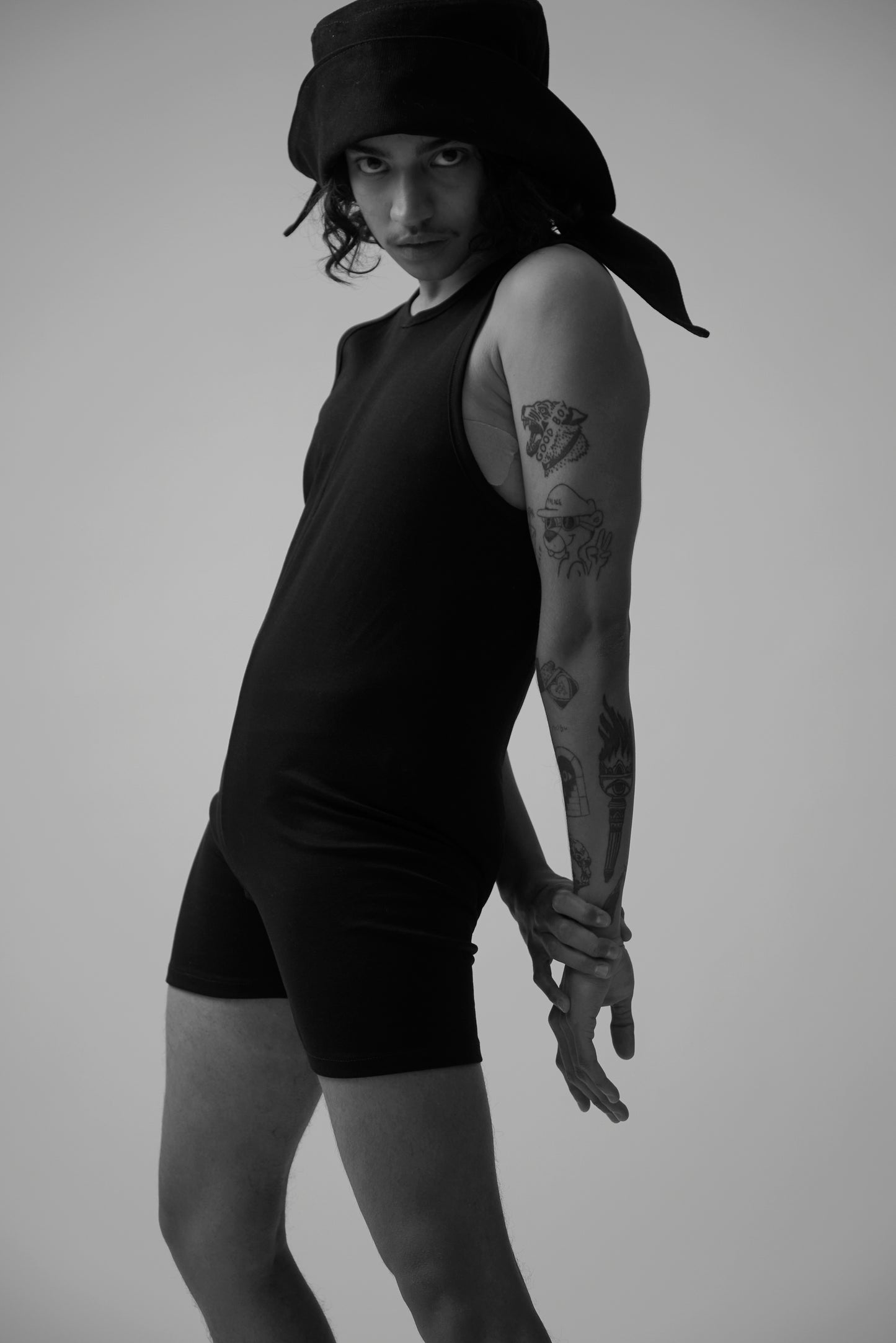 TERAN short jumpsuit - Pima cotton